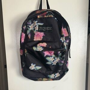 Jansport Multicolor Floral Backpack